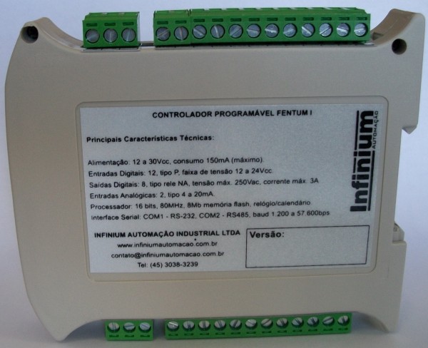 CONTROLADOR PROGRAMÁVEL - FENTUM